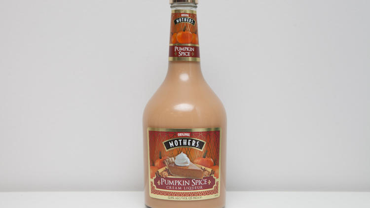 mother's pumpkin spice cream liqueur