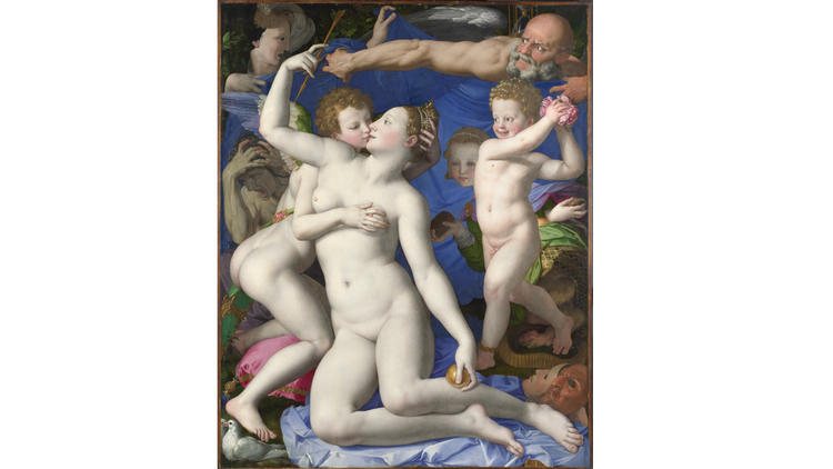 'An Allegory with Venus and Cupid' - Bronzino