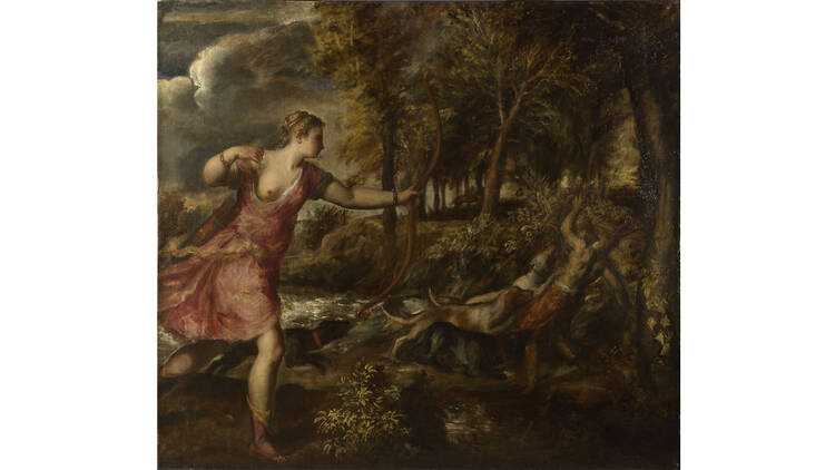 'The Death of Actaeon' - Titian