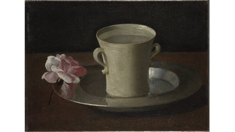 'A Cup of Water and a Rose' - Francisco de Zurburán