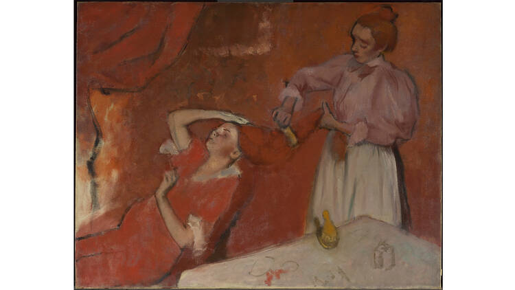 'Combing the Hair' - Hilaire-Germain-Edgar Degas