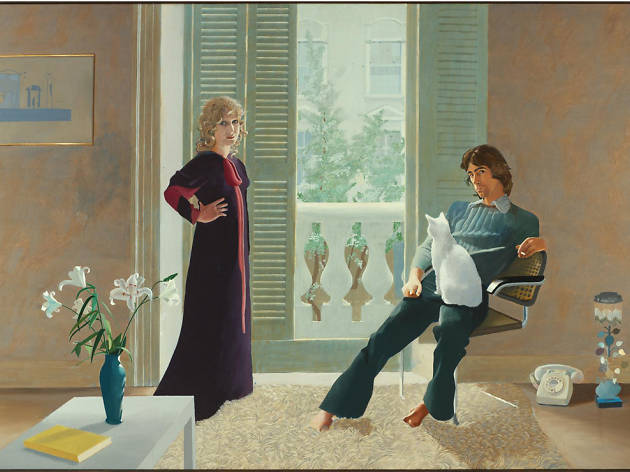 Mr and Mrs Clark and Percy, David Hockney