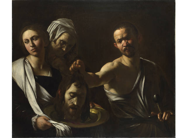Salome receives the Head of John the Baptist, Caravaggio