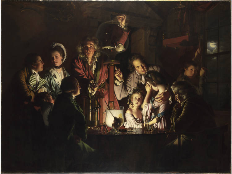 'An Experiment on a Bird in the Air Pump' - Joseph Wright of Derby