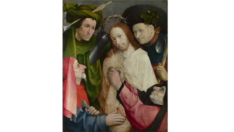 'Christ Mocked (The Crowning with Thorns)' - Hieronymus Bosch