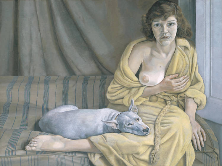 'Girl with a White Dog' - Lucian Freud