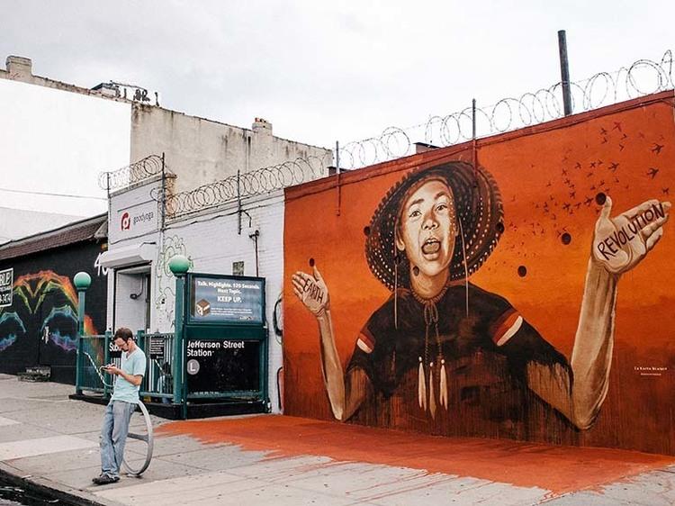 The NYC walking tour of Bushwick's best graffiti