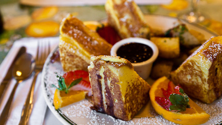 French toast at Mama's on Washington Square