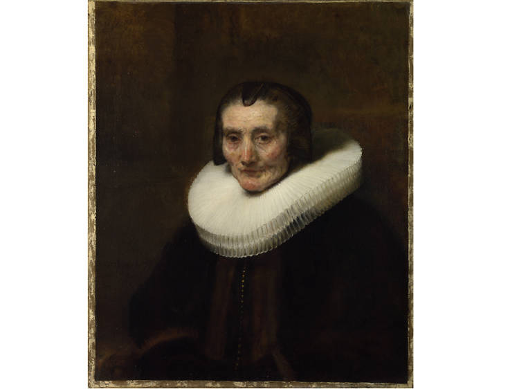 'Portrait of Margharete de Geer' - Rembrandt van Rijn