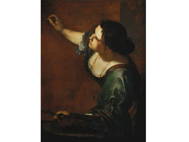 'Self-Portrait as the Allegory of Painting' - Artemisia Gentileschi