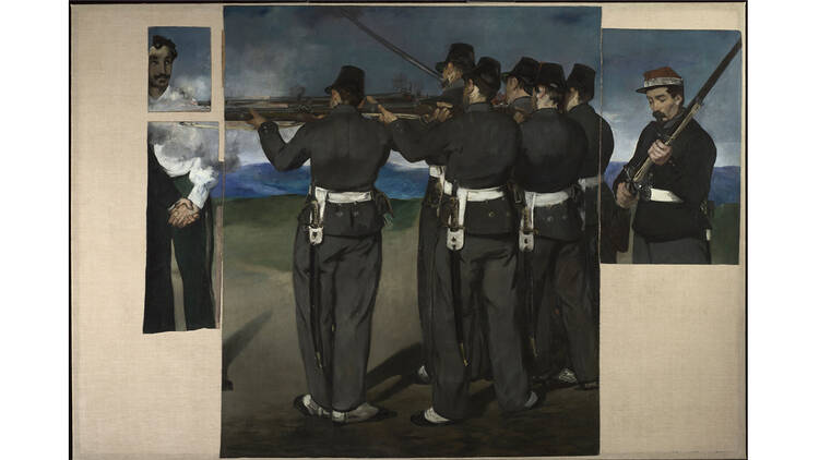 'The Execution of Maximilion' - Edouard Manet