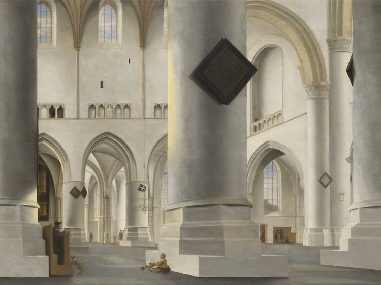 'The Interior of the Grote Kerk at Haarlem' - Pieter Saenredam