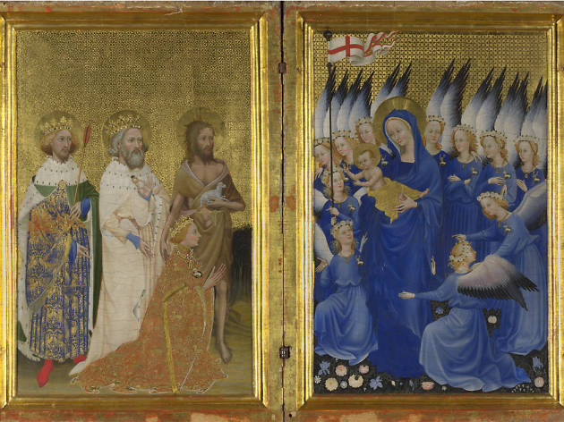 'The Wilton Diptych' - Unknown artist