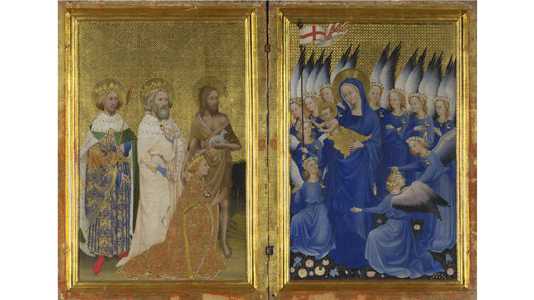 'The Wilton Diptych' - Unknown artist