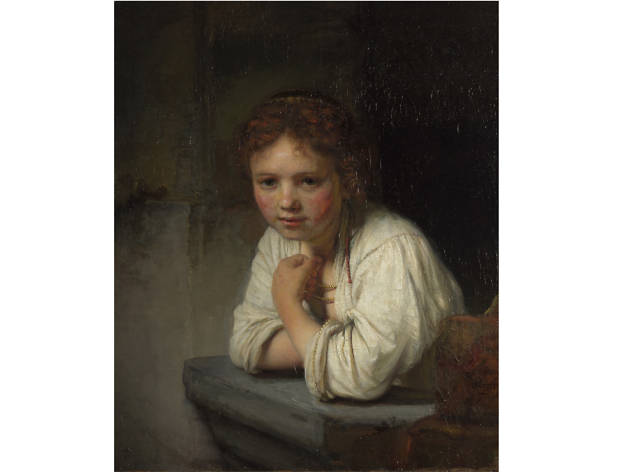 'Girl at a Window' - Rembrandt van Rijn