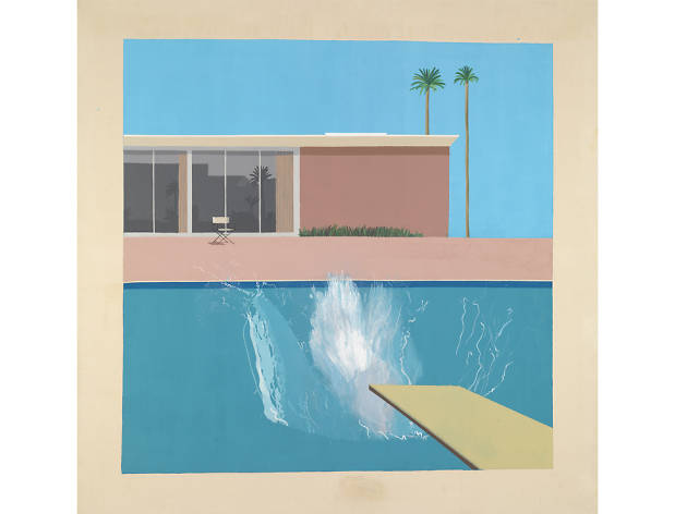 'A Bigger Splash' - David Hockney