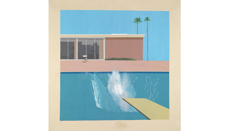 'A Bigger Splash' - David Hockney