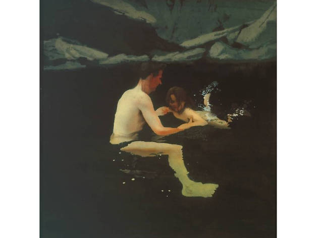 'Melanie and me Swimming' - Michael Andrews