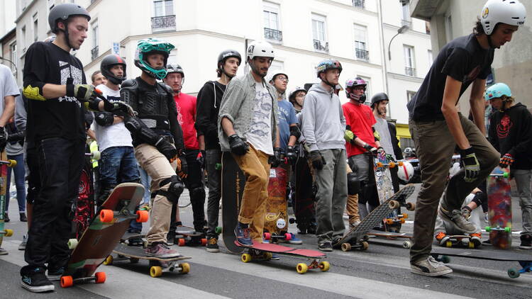 Skaters, tous à Paris