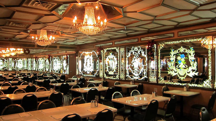 Try famous Cuban food at Versailles restaurant