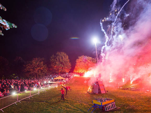 Fire Festival Vauxhall Pleasure Gardens Fire Festival, bonfire