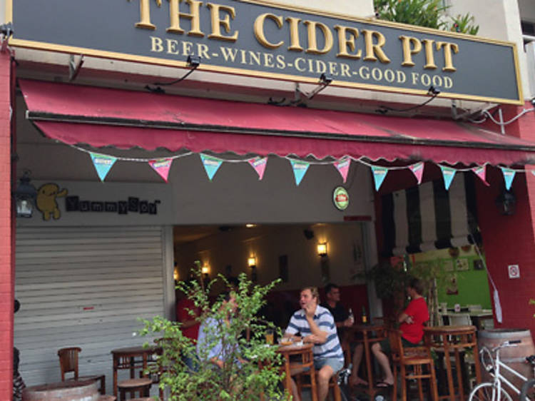 Grab a pint at The Cider Pit