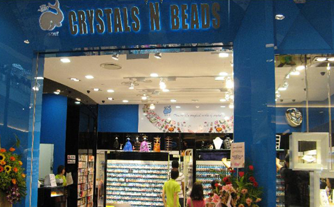 Crystal and outlet bead shop