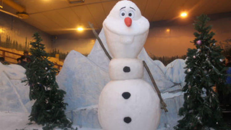 Disney's Olaf the Snowman at Snow City