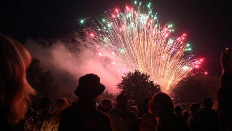 Coram's Fields Fireworks display