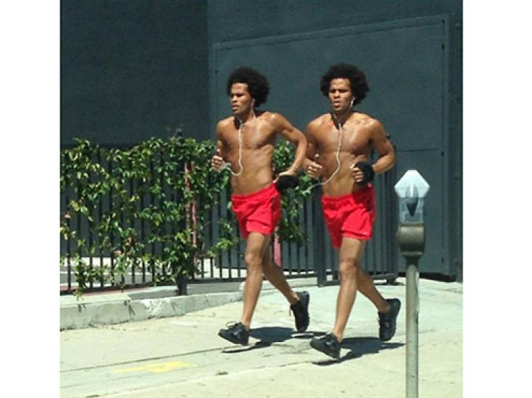 The Brentwood jogging twins