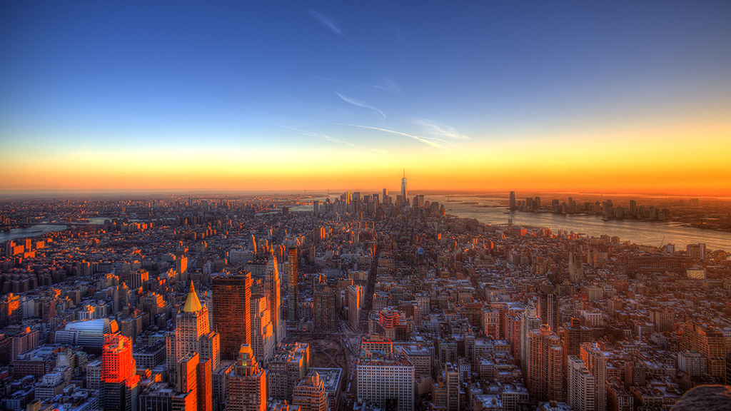 See a sunset NYC tourists will rave about with our pick of stunning photos