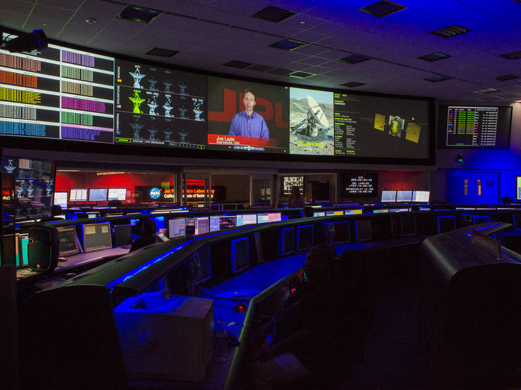 Visit mission control at the Jet Propulsion Laboratory