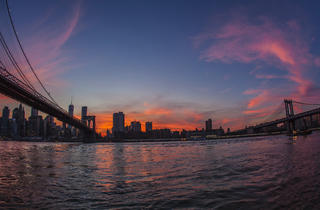 See a sunset NYC tourists will rave about with our pick of stunning photos