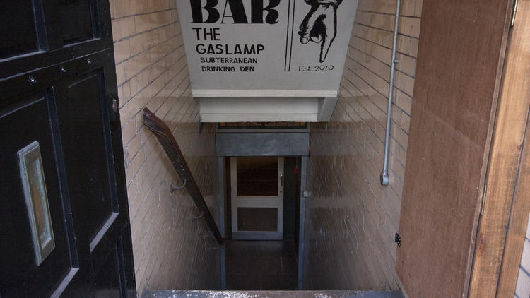 The Gas Lamp, Manchester, Stairs