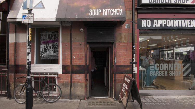 Soup Kitchen, Manchester, Exterior