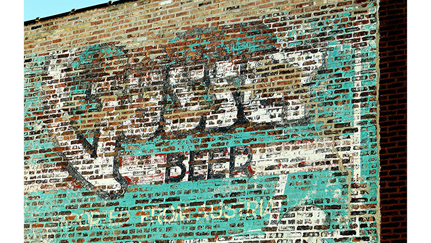 Ghost signs in Chicago advertisements from the past