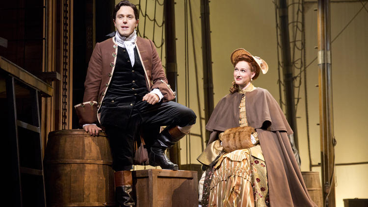 Josh Young and Erin Mackey in Amazing Grace at Broadway in Chicago's Bank of America Theatre