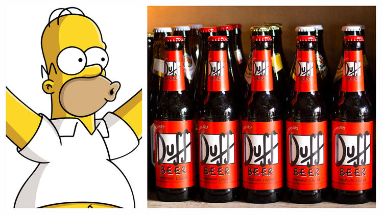 Cerveza Duff de Los Simpson (Foto: Cortesía Fox y Alejandra Gutiérrez)