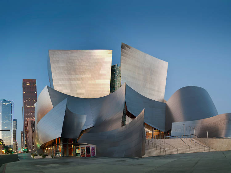 Walt Disney Concert Hall designed by Frank Gehry