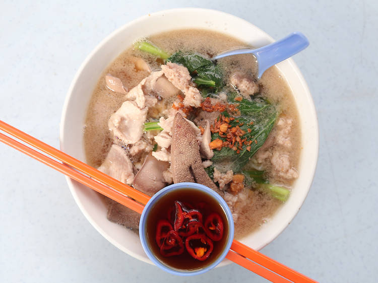 Penang pork noodles