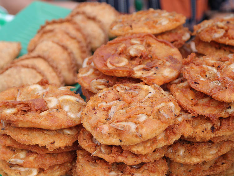 Prawn fritters