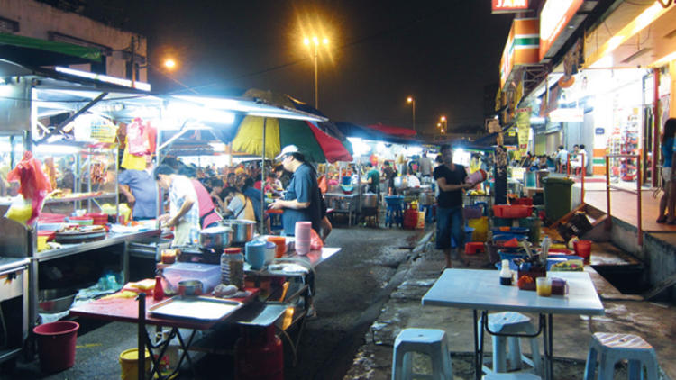 Taman Cheras, food streets