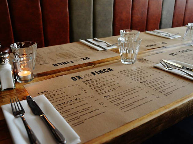 Ox and Finch Ox and Finch, Restaurants, Glasgow
