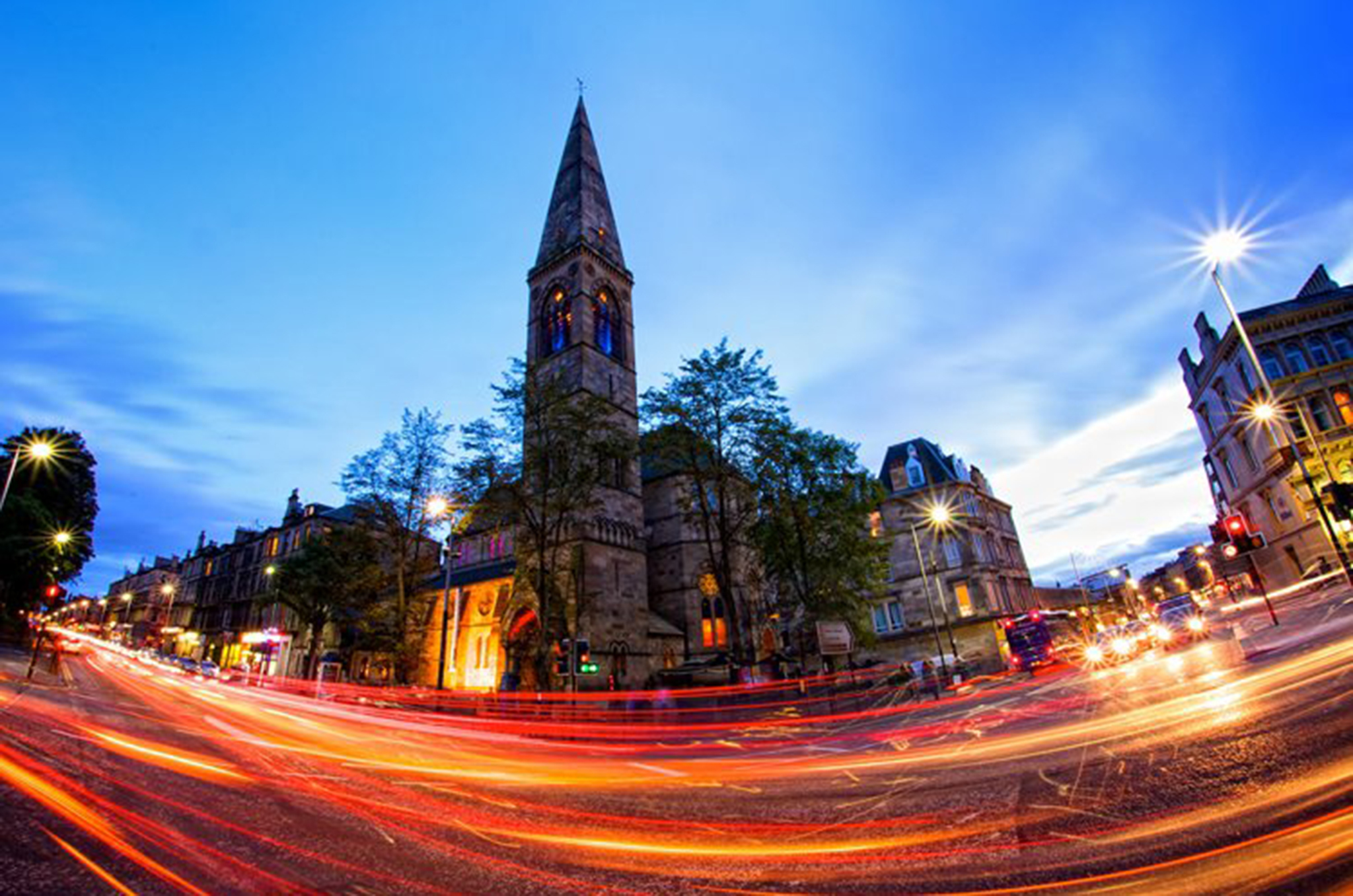 where to go in glasgow at night