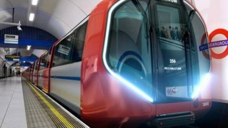 New tube train design revealed