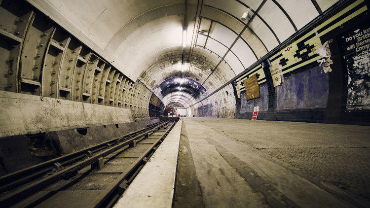 All alone at Aldwych