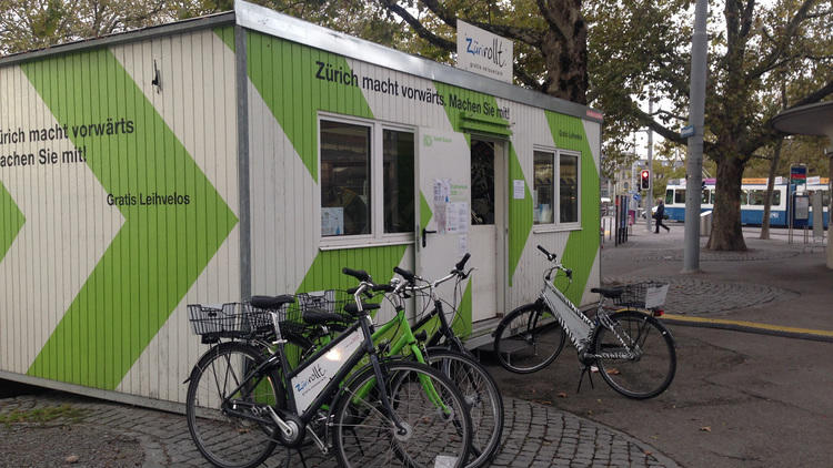 Free bike hire, Zurich