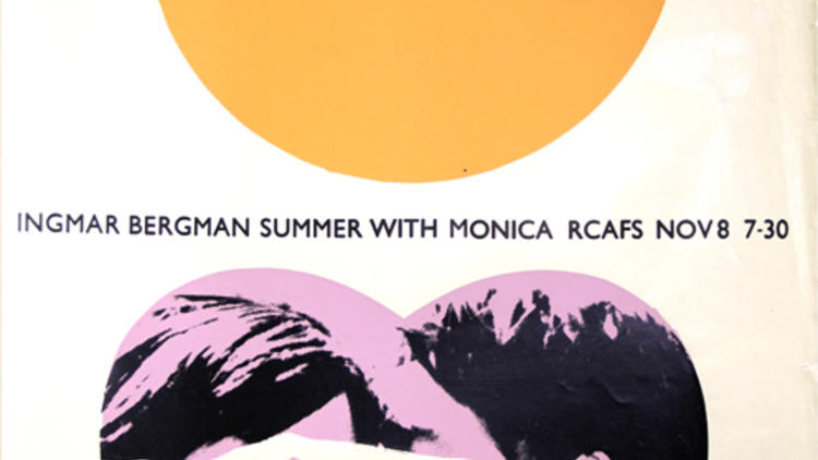 Brian Denyer (RCA Film Society Poster for Summer with Monica, 1964)