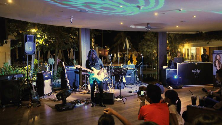 The Lobby Lounge at the Hard Rock Hotel