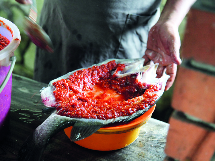 Ikan bakar with nasi lemak